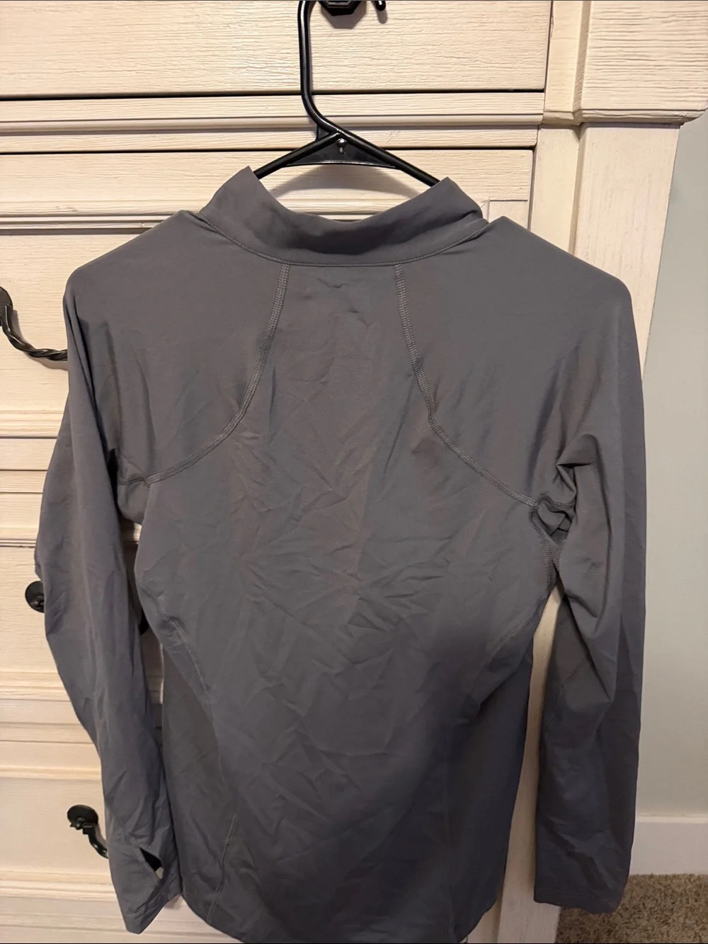 Columbia Men’s Gray Zip-Neck Performance Pullover